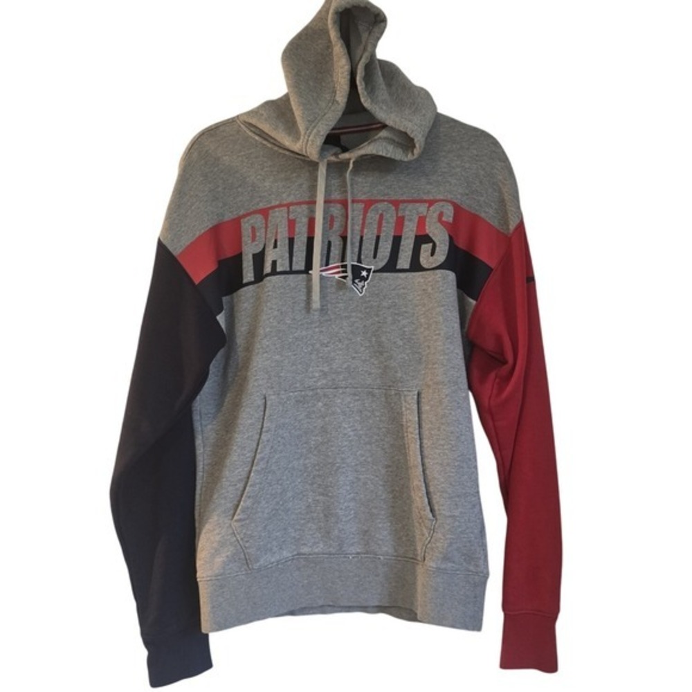 😀 New England Patriots Hoodie NFL Football Sweatshirt Pullover